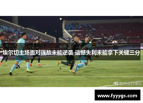 埃尔切主场面对强敌未能逆袭 遗憾失利未能拿下关键三分