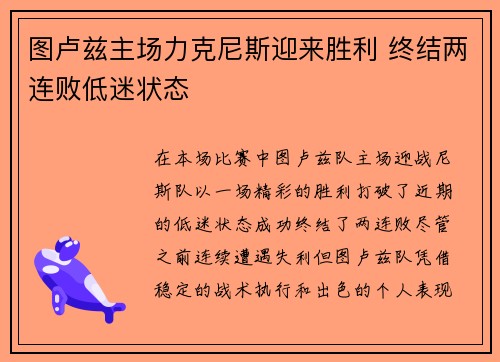 图卢兹主场力克尼斯迎来胜利 终结两连败低迷状态
